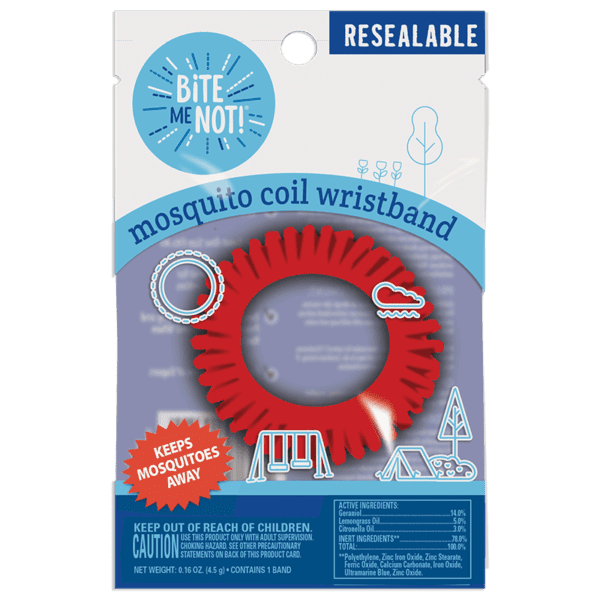 BiTE ME NOT!™ mosquito coil wristband